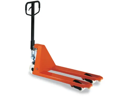 Palletwagen 2.5t Zwenk-/vorkwielen Nylon Enkelvoudig Vorklengte 910mm