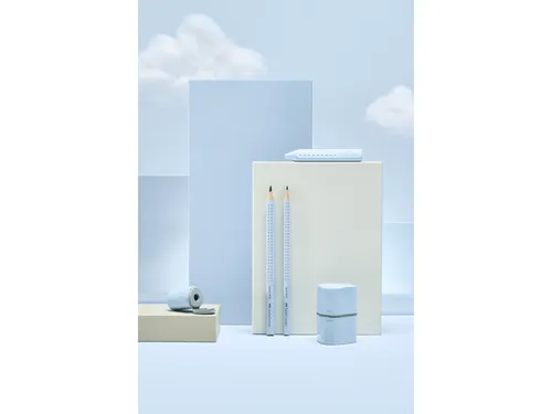 Puntenslijper Faber-Castell grip mini sky blue
