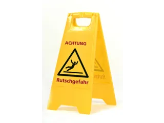 waarschuwingsbord,"Let op gevaar voor uitglijden",vloeropsteller - 1