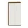 kantoorkast,HxBxD 1920x1000x430mm,decor romp noten,decor front wit