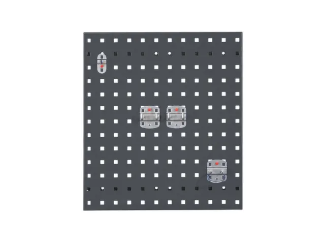Plaque Perforée Tôle D'acier Hxl 450x500mm Ral7015