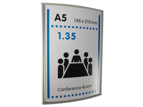 Menoor Deurbord Premium Gebogen A5