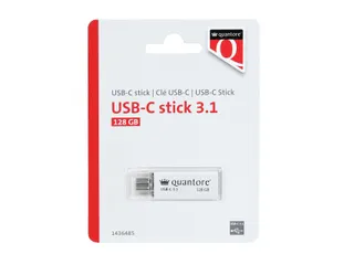 USB stick 3.1 Quantore USB-C 128GB zilver - 2