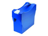hangmappenbox HAN Swing Plus met deksel blauw A4