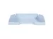 Set 4 brievenbakken COMBO pastelkleuren