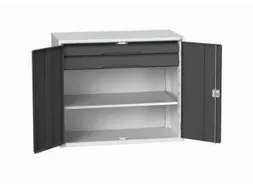 universele kast,HxBxD 1000x1300x550mm,1xStalen bodem,2lade(n)