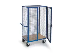 kastwagen,draagverm. 600kg,laadvl. LxB 1215x800mm,houtplaat