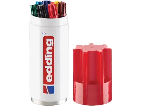 Permanent Marker 3000, Koker van 8 Stuks in Assorti Kleuren