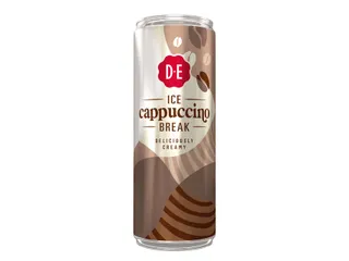 Ijskoffie Douwe Egberts cappuccino blik 250 ml - 1