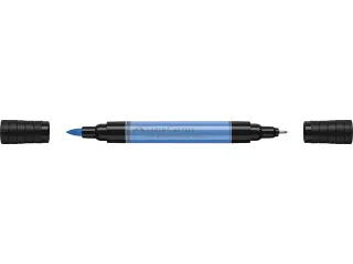 Tekenstift Faber-Castell Pitt Artist Pen duo marker 120 ultramarijn - 3