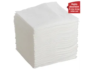 Poetsdoek WypAll X70 PowerClean 42,1x37,5cm 12x76vel wit 8387 - 4