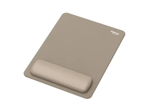 Muismat met polssteun Fellowes Breyta XL zand 21x28cm