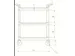Serveerwagen Vogue polypropyleen klein 130kg 95x82.5 cm zwart