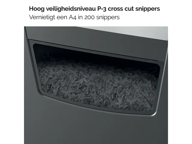 Papiervernietiger Rexel Momentum X312 snippers 5x42mm P-3