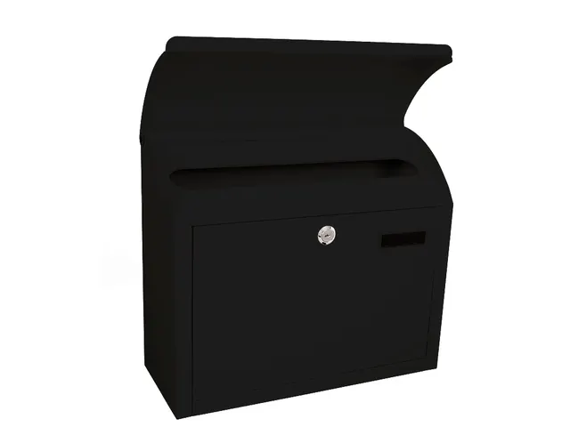 Wandbrievenbus Denian Antraciet Staal