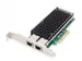 2-poorts 10 Gigabit Ethernet-netwerkkaart RJ45 PCI Express Intel-chips