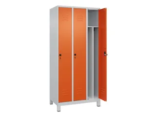 locker voor scheiding van kleding,HxBxD 1950x900x500mm,3vak - 2
