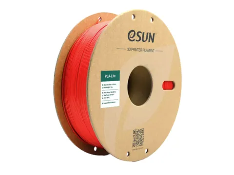 eSun PLA-Lite 3D Filament 1.75mm Rood 1kg