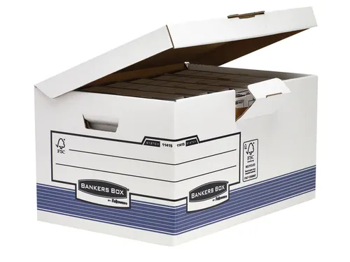 Opbergdoos R-kive Bankers Box Prima Fast Fold Flip Top