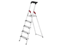 veiligheidsladder,eenzijdig,5 XXL treden,Stand H 1,06m,balk L 1,85m