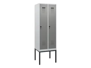 schoollocker,HxBxD 1950x600x500mm,2vak,vak B 300mm,draaigrendel - 2