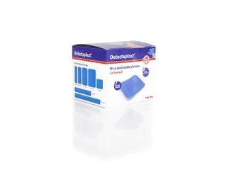 Detectaplast Pleister Waterafstotend X-Ray blauw 38x38mm 50 Stuks - 2