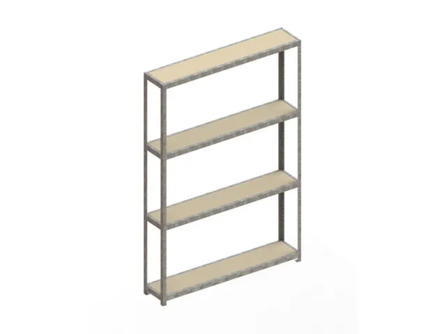 breedvakstelling,grondveld,HxBxD 2970x2004x400mm,vakl. 500kg