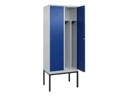 locker voor scheiding van kleding,HxBxD 2120x800x500mm,2vak