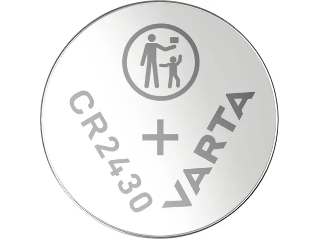 Batterij Varta knoopcel CR2430 lithium blister à 2 stuks