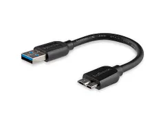 Dunne micro USB 3.0-kabel 15 cm