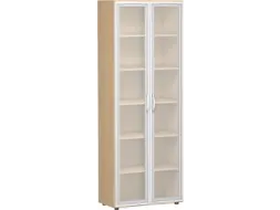 kantoorkast,HxBxD 2160x800x420mm,5xhouten vloer,6ordnerhoogte