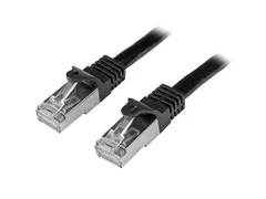 Cat6 patchkabel 3 Meter Zwart Shielded (SFTP) snagless gigabit netwerk