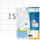 HERMA 4278 Premium etiketten A4 70x50,8mm Wit 1500 stuks