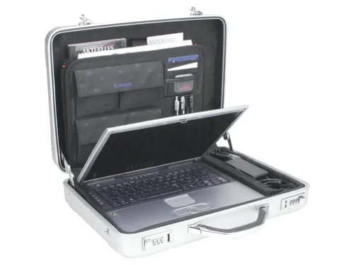 Pilotenkoffer Alumaxx Mercato zilver aluminium