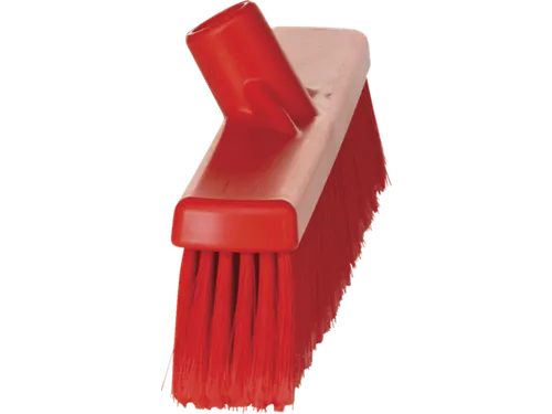 Vikan Hygiene 31783 zachte splitveger bezem rood 410mm