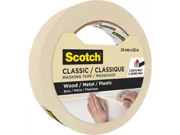 Afplaktape Scotch Classic 24mmx50m beige