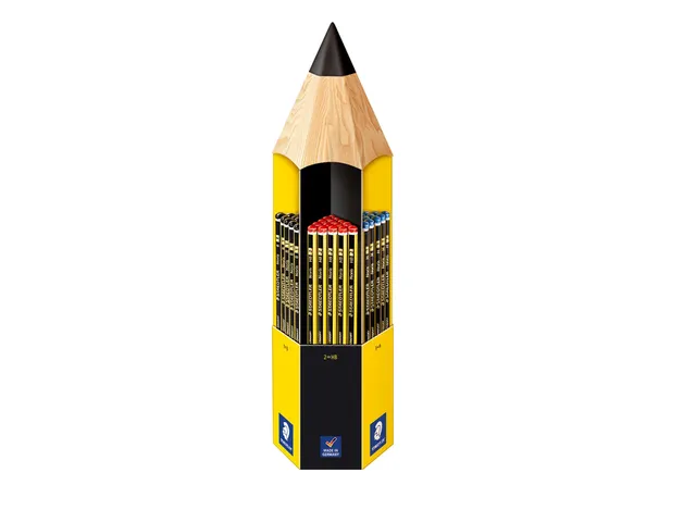 Potlood Staedtler Noris 120 display 90stuks assorti