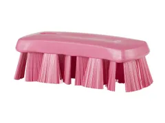 Vikan 3891-1 UST Kleine Werkborstel Harde vezel 176mm Roze