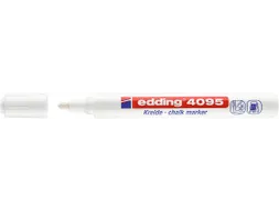 Krijtstift edding 4095 rond wit 2-3mm blister