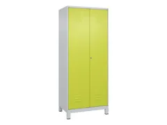locker voor scheiding van kleding,HxBxD 1850x800x500mm,2vak