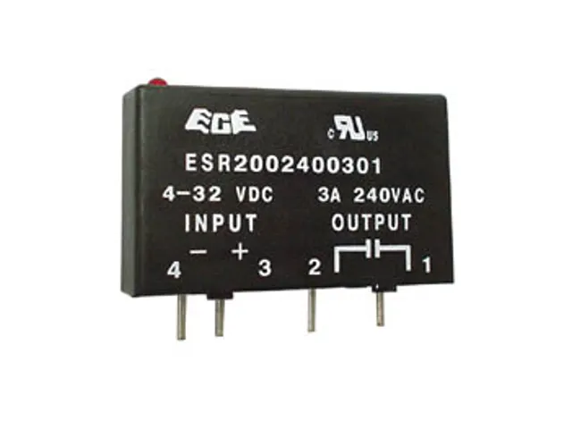 Solid State Vermogenrelais 3A / 240V 1 x Maak