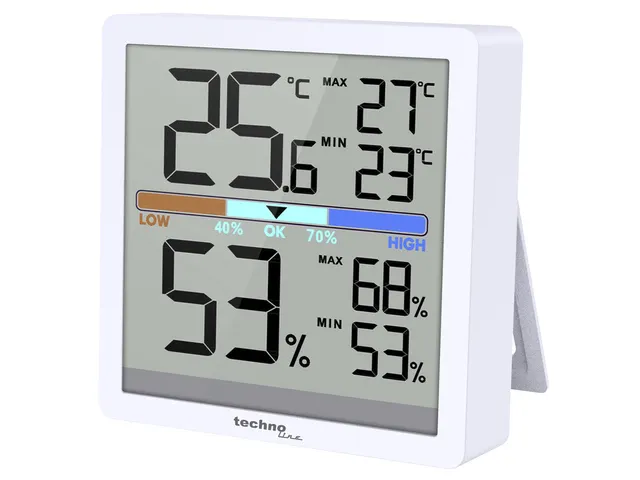 Thermometer Technoline WS 9472 70x70x20mm wit