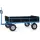Handtrekwagen 6456PZ 750kg 1940x940mm hout polyurethaan trekoog