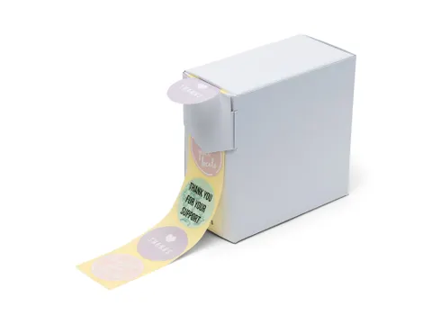 Sluitzegel op Rol Pastel 35mm Support