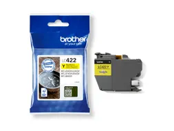Inktcartridge Brother LC-422Y geel