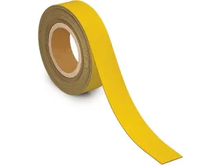 Magnetisch Etiketband Beschrijf- En Wisbaar Geel - 2