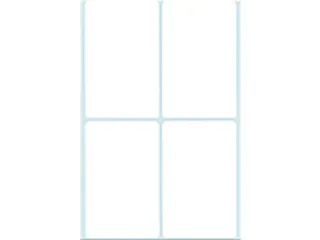 HERMA 2490 Universele etiketten 52x82mm Wit 128 stuks - 2