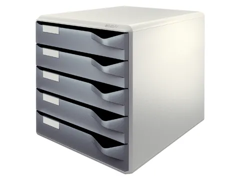 Ladenbox Leitz 5280 5 Laden Grijs