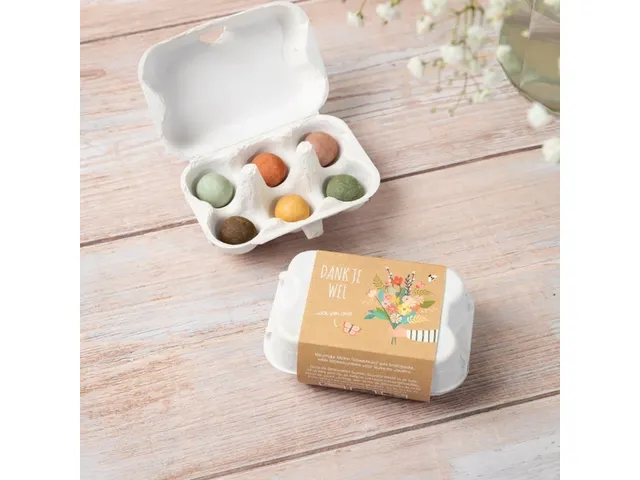 Giftbox Blossombs Dank je wet 6 zaadbommetjes