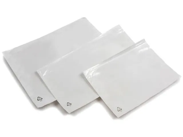 Paklijstenvelop Dokulops blanco C5 225x160mm 1000 stuks